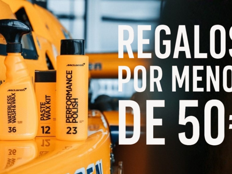 Qué regalar a tu novio fanático de los coches por menos de 50€ (Navidad 2025)