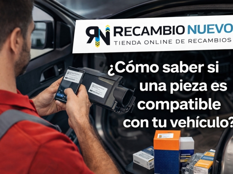 Cómo saber si una pieza es compatible con tu vehículo